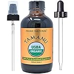 PRIME NATURAL Organic Tamanu Oil - USDA Certified, 100% Pure, Cold Pressed, Unrefined, Virgin (4oz / 120ml) For Face, Hair & Skin Care - Natural Moisturizer