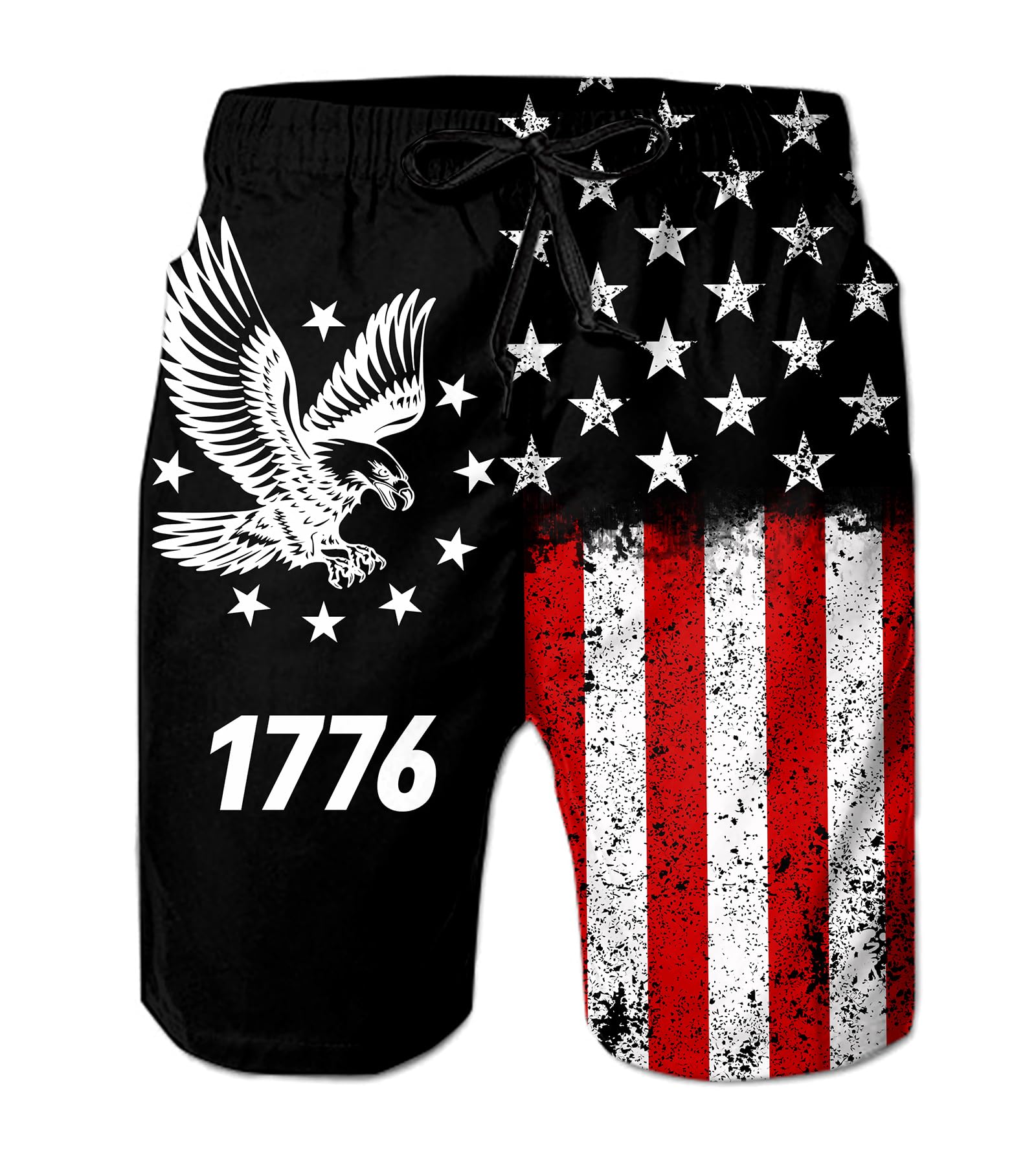 Belovecol Mens Swim Trunks Summer Cool Quick Dry Board Shorts Bathing Suit with Side Pockets Mesh Lining S-3XL