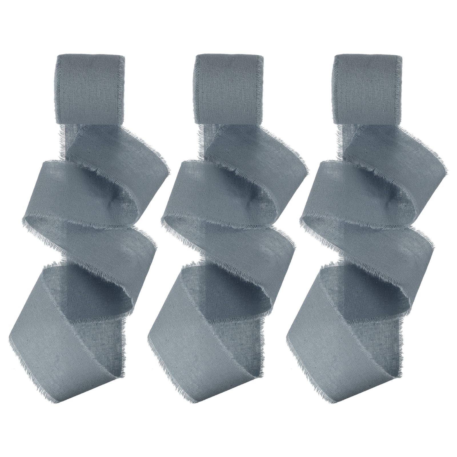 Ruban coton à franges anti-rigidité pour des nœuds fluides et naturels