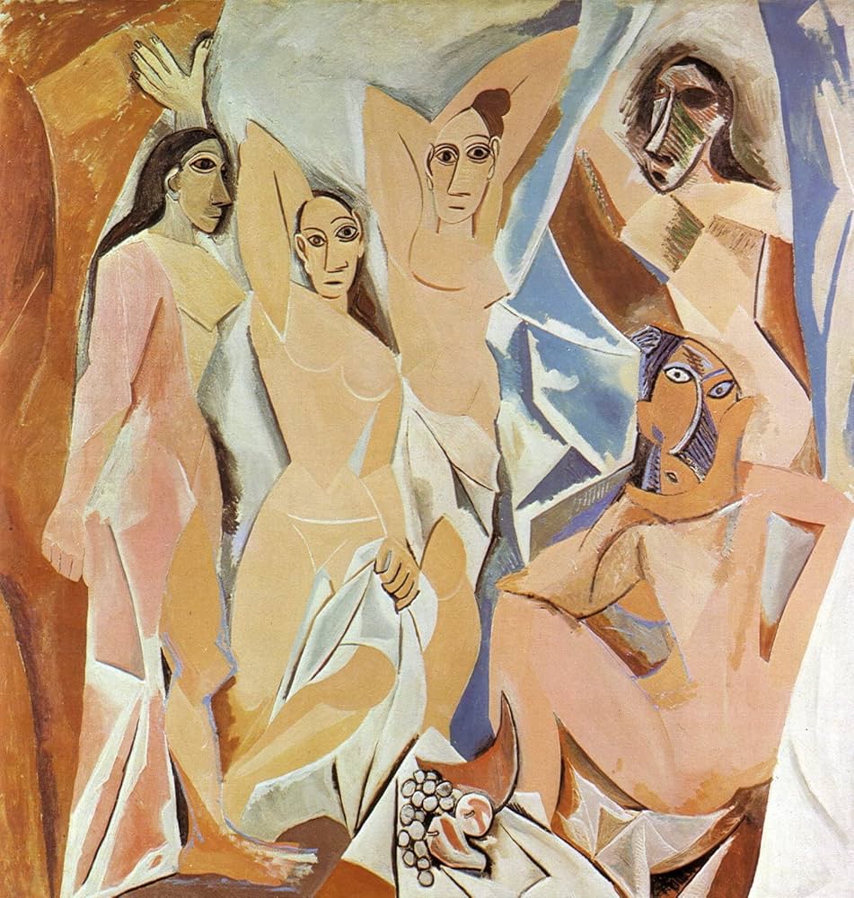 Pablo Picasso 版画LesDemoiselles d'Avignon Les Demoiselles d'Avignon (1907) by Pablo Picasso – Artchive