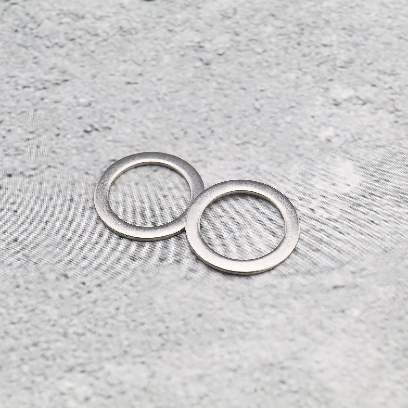 EMSea Lot De 10 Rondelles De Pédale En Acier Inoxydable Pour