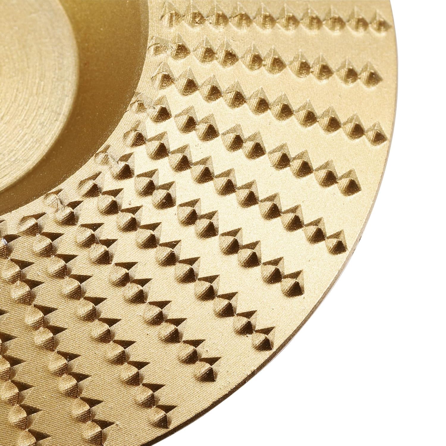 Inditrust 4 Inch Wood Carving Disc Set, Angle Grinder Disc Grinding Wheel Shaping Disc 5/8 Inch Bore Grinder For Woodworking, Fibreboard, Plywood, Plastic (Flat Shape) - Image 5 thumbnail