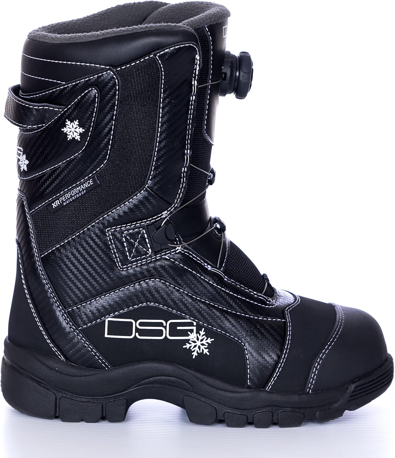 DOING SOMETHING GREAT DSG Outerwear Women's Avid 2.0 Snow Boots with MOZ Lacing System | Waterproof, Windproof, Insulated, Quick-Lacing