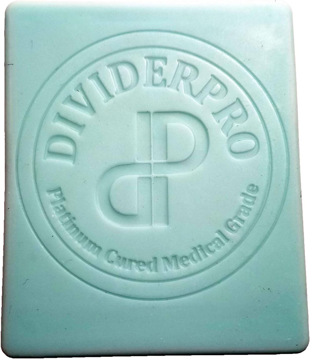 Divider Pro MINI SLAB 3" x 2.5" Medical Grade Silicone Container (Ice Blue)