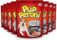 Vista 21 de Pup-Peroni Golosinas para perros, sabor original a tocino, 5.6 onzas (paquete de 8), hechas con tocino real