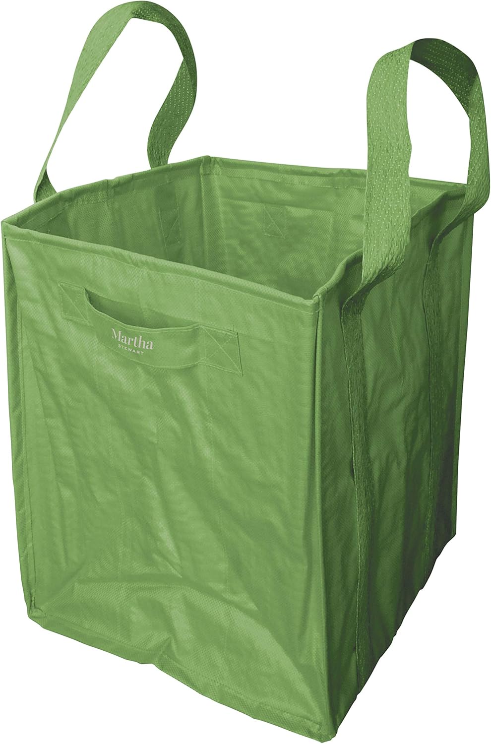 Martha Stewart 48 gallon Multi-Purpose Re-Usable Heavy Duty Garden Tote Bag, Bay Leaf Green : Patio, Lawn & Garden