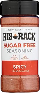 Rib Rack Spicy Sugar Free Seasoning, 5.5 oz