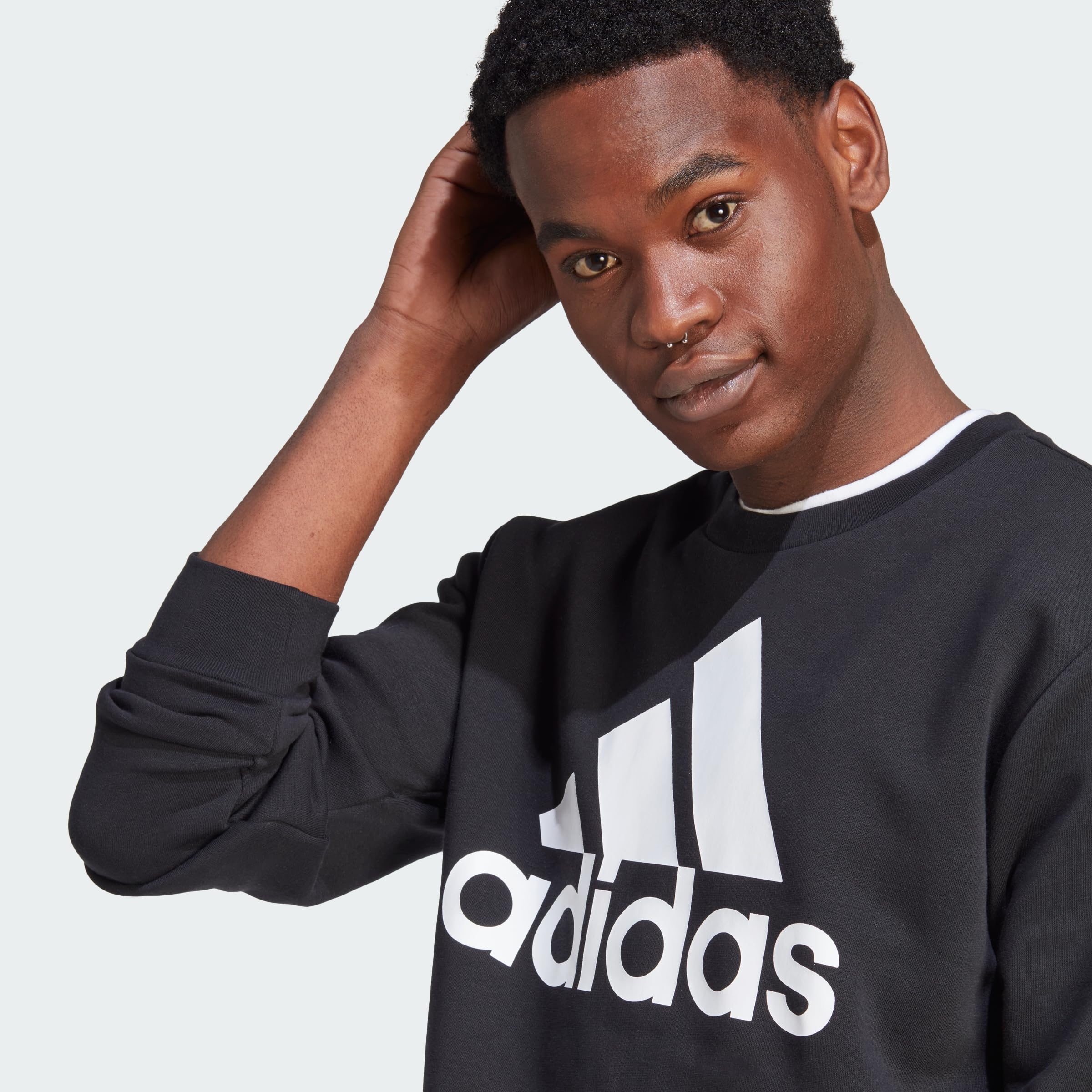 adidas Sudadera de Forro Polar Sudadera Hombre