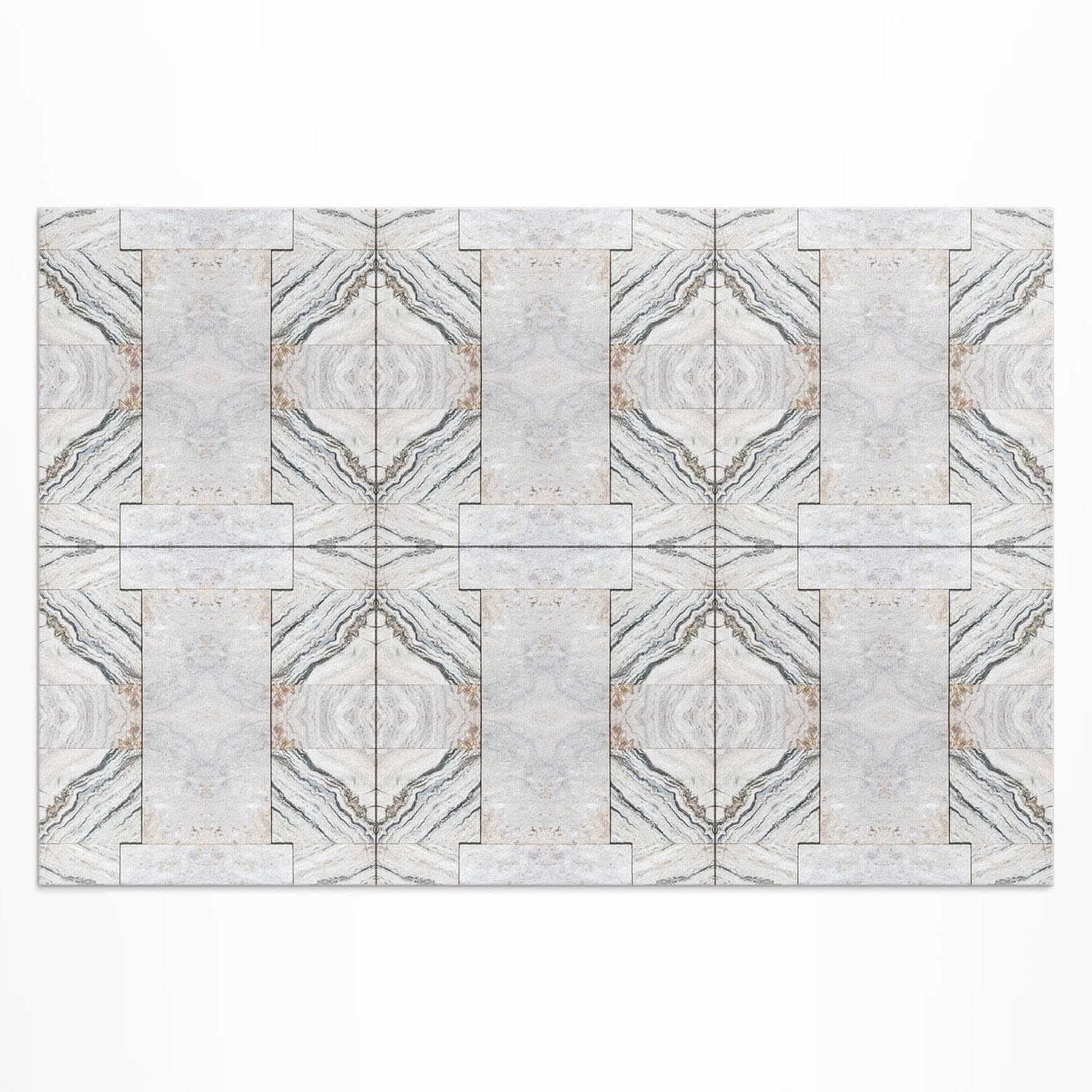 Tapis sol vinyle imperméable 60x90 et tapis extérieur résistant décoloration pour jardin