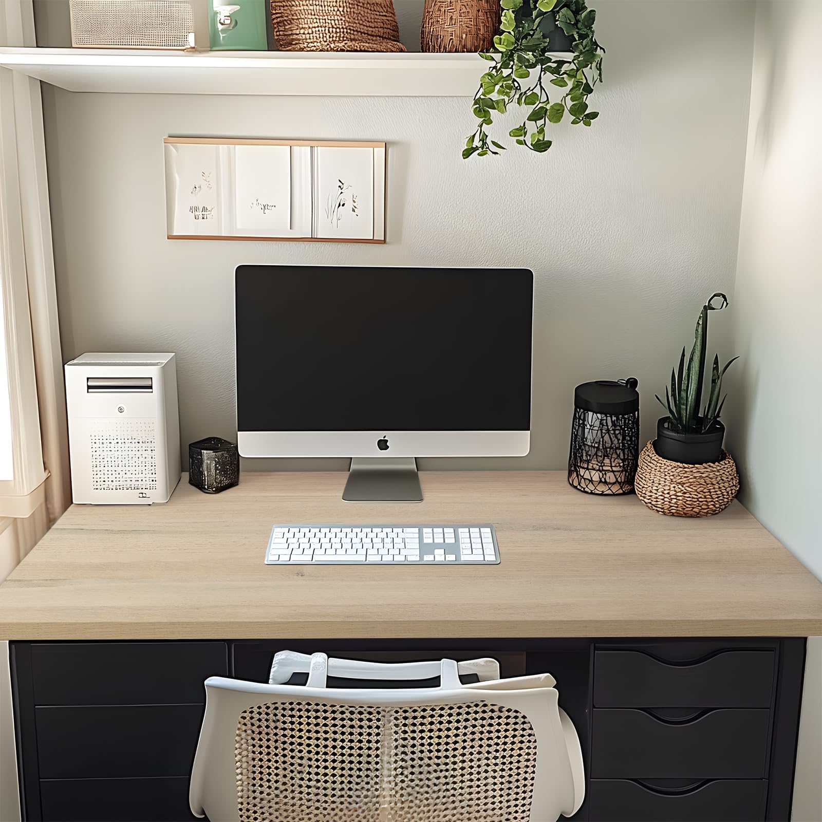 Amazon.com: Kaboon 42x20 inches Tabletop, Solid One-Piece Desktop