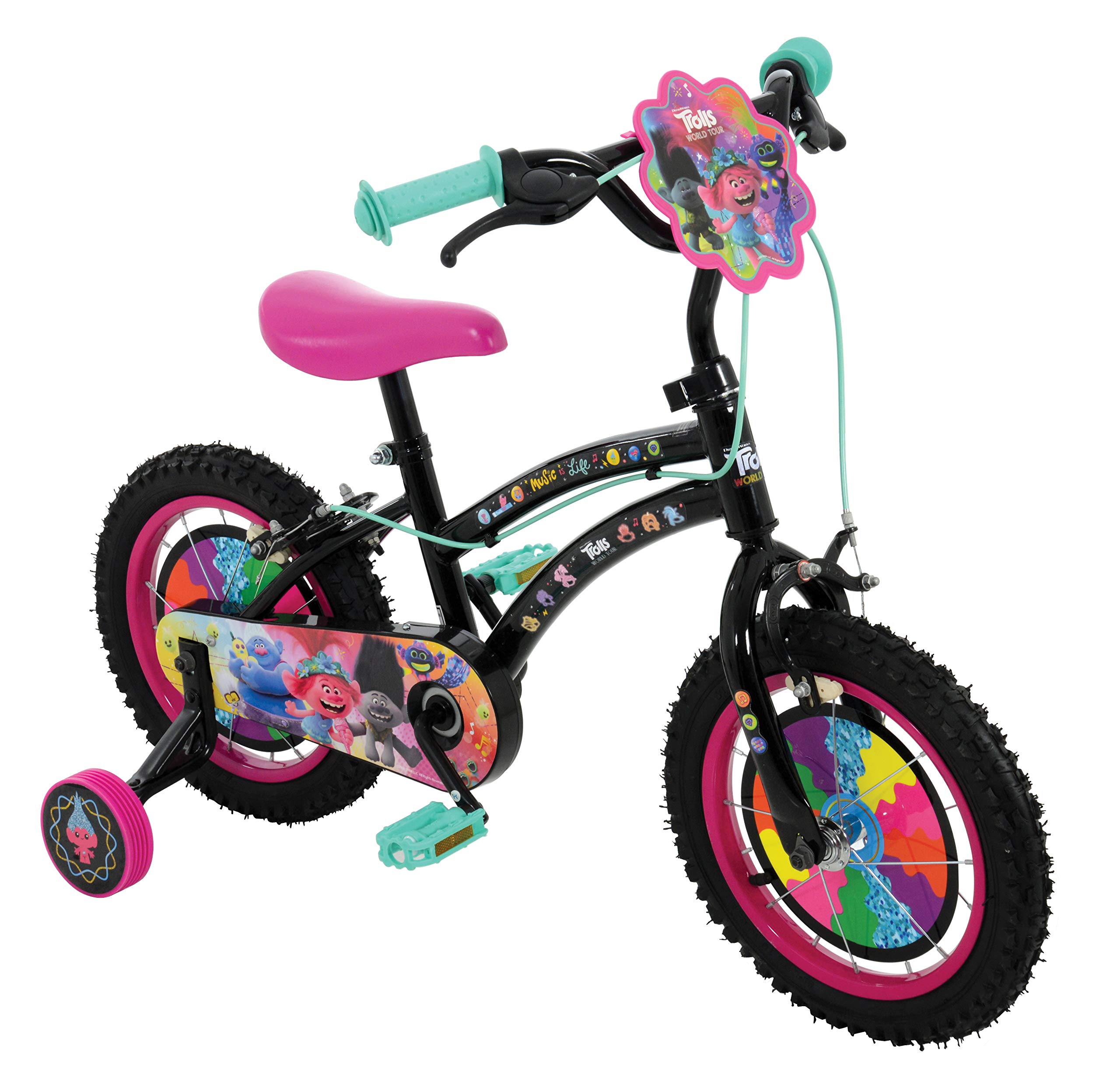 Trolls Unisex-Youth 14" Bike, Multi, 14inch, M004225