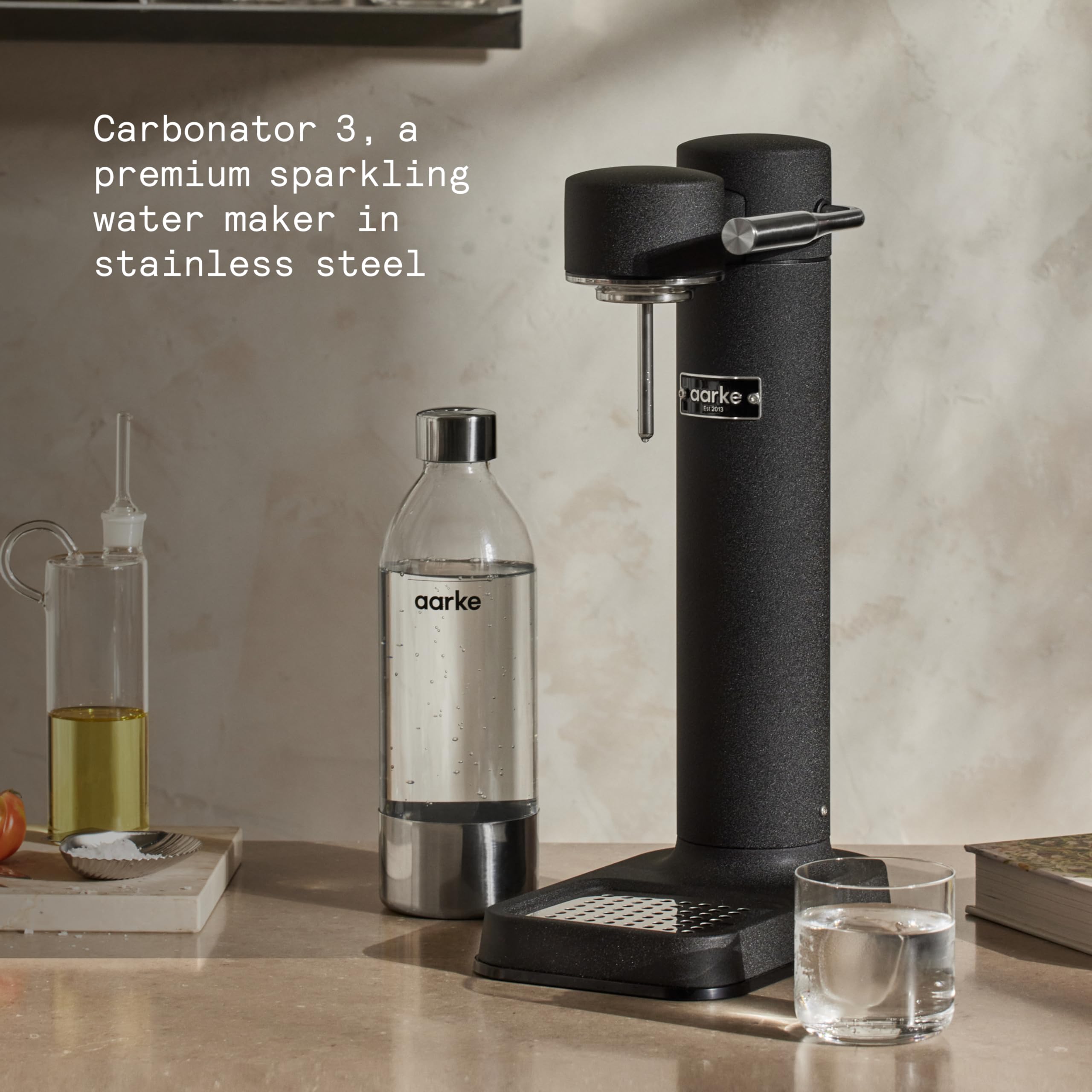 Amazon.com: Aarke Carbonator lll with CO2 Cylinder, Sparkling