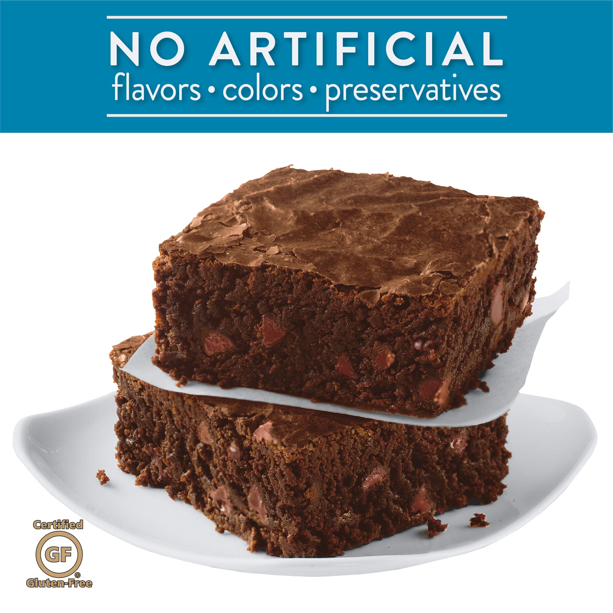 Krusteaz Gluten Free Double Chocolate Brownie Mix Pack of 3