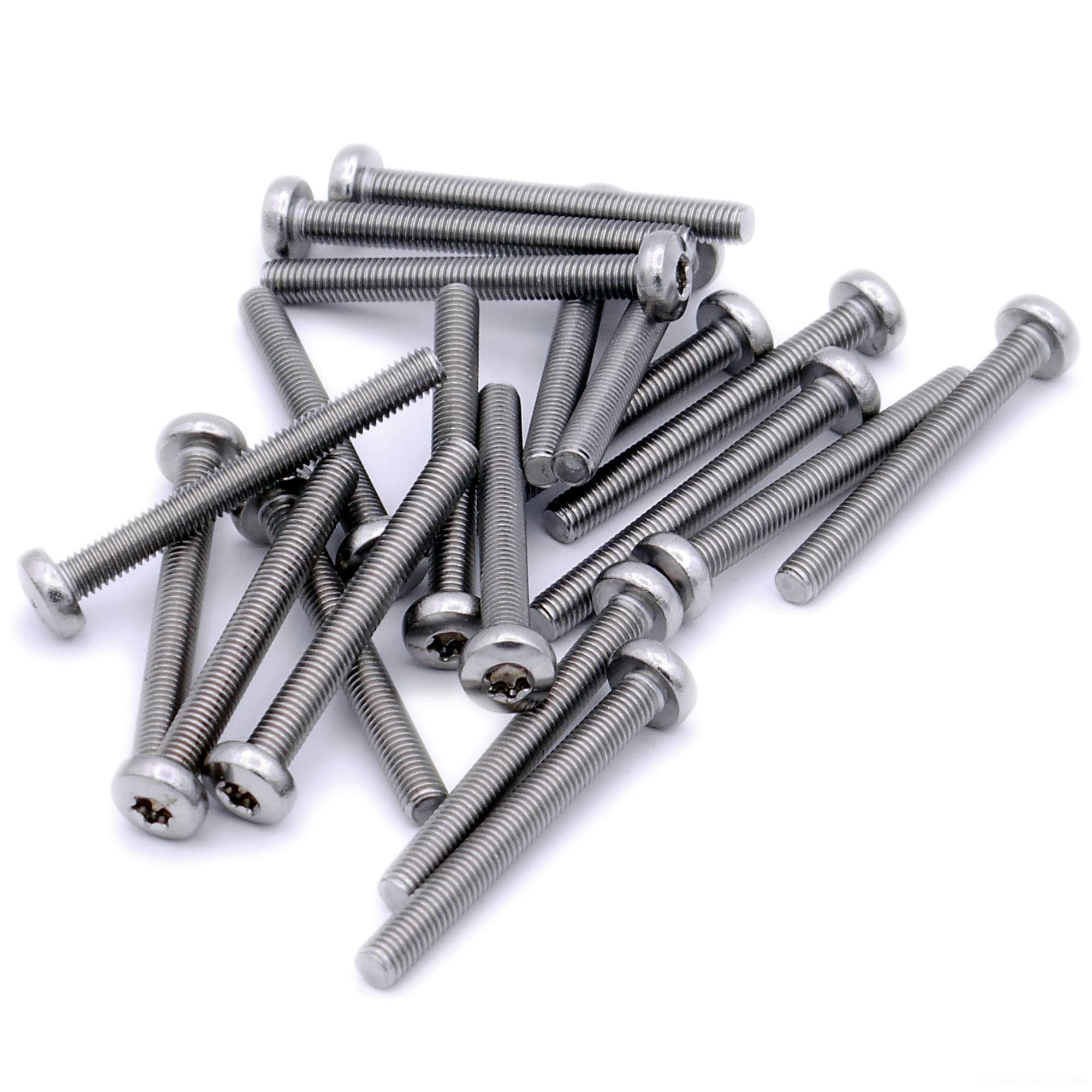 Singularity Supplies M5 (5Mm X 12Mm) Tx Pan Machine Screw (Bolt) - Stainless Steel (A2) (Pack Of 20)