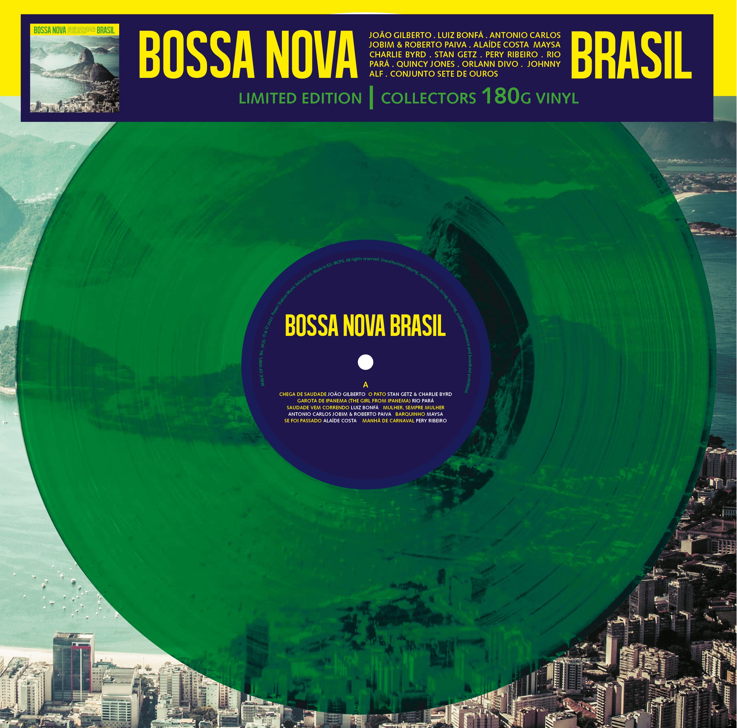 Bossa Nova Brasil - 180gr. transparent green