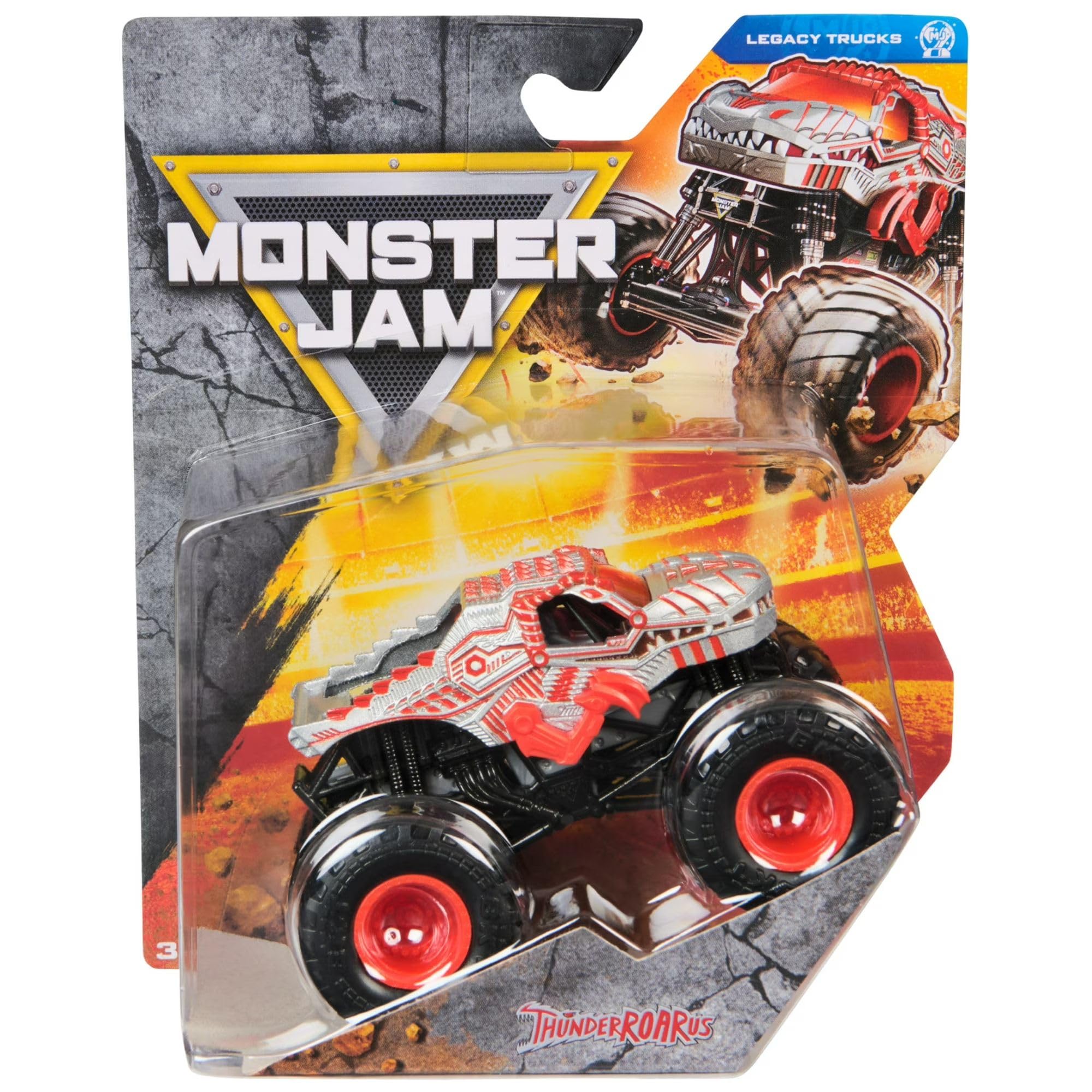 Monster Jam 2025 Resmi 1:64 Diecast Kamyon Serisi 44 Legacy Trucks