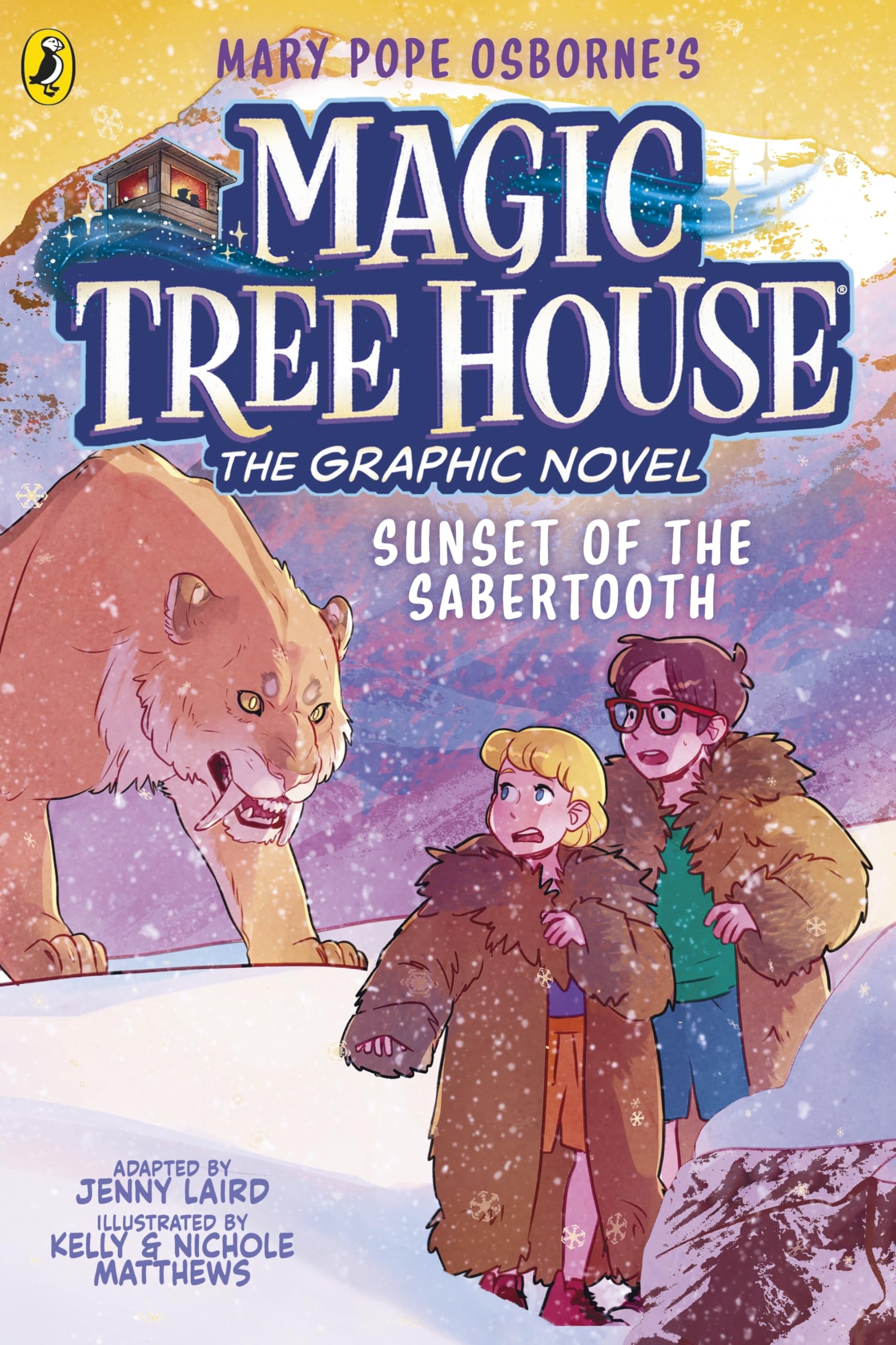 Magic Tree House: Sunset of the Sabertooth: Rediscover the bestselling children's fantasy series as a fun-filled graphic novel