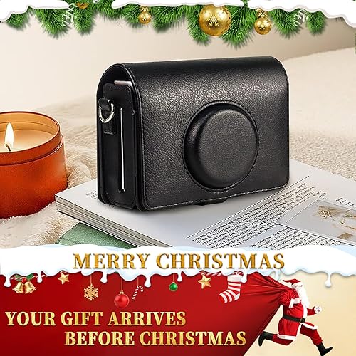Miniatura 2 de CAIYOULE Funda para cámara Fujifilm Instax Mini EVO, Fuji Mini EVO con bolsa para fotos, álbum, marcos, protector de pantalla, kit de accesorios -