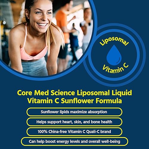 Miniatura 8 de Liposomal Vitamina C de Core Med Science - 1000 mg - 5 onzas líquidas - Fórmula original - Suplemento de vitamina C - Fabricado en Estados Unidos