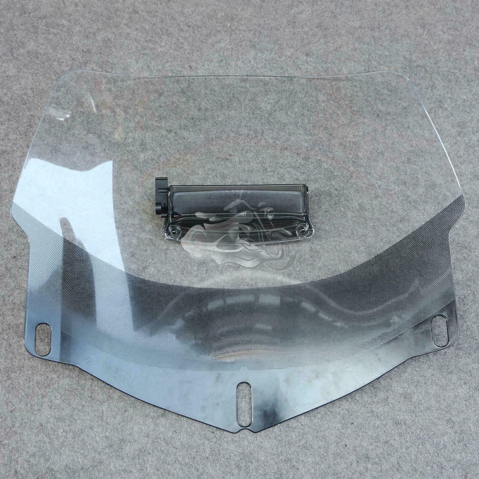 Pantalla Escudo Viento Apto para 1800 Goldwing 2001-2017, Parabrisas de Altura estándar con ventilación para Parabrisas para GL 1800 para Gold Wing 2002 2003 2004 2005 Parabrisas (Color : 3 Holes)