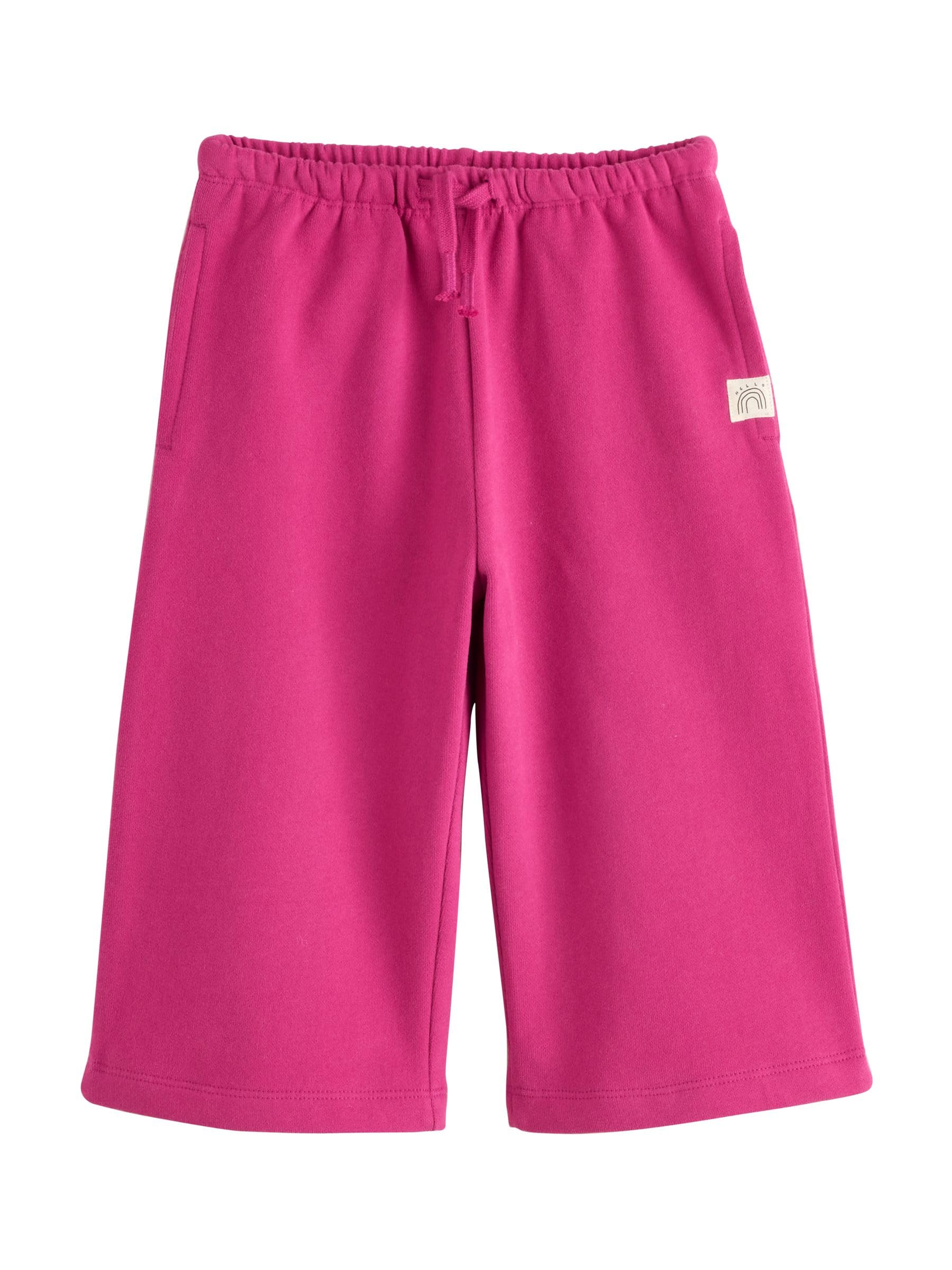 NEXT Ragazza Confezione da 3 Pantaloni da Jogging con Gamba Larga