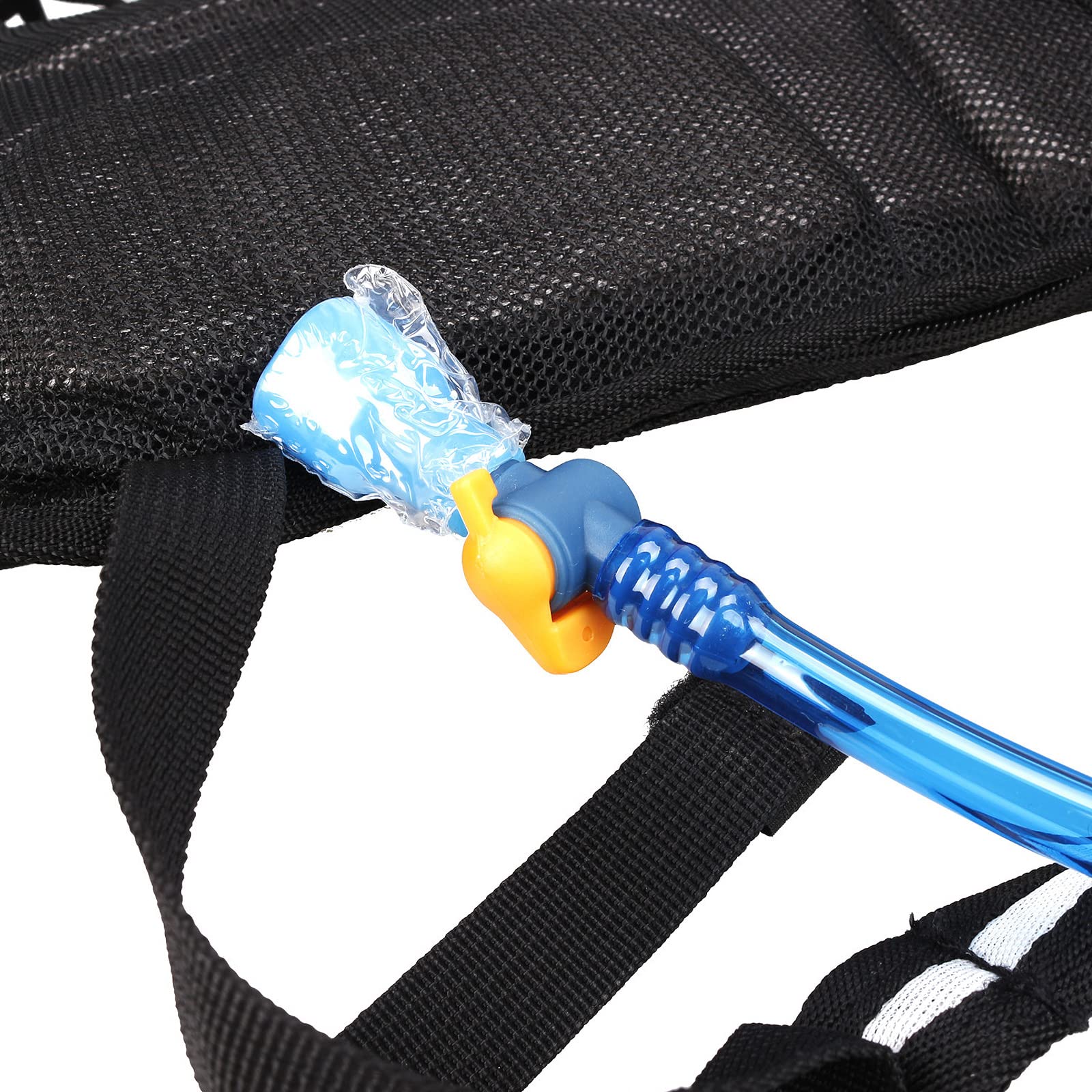 Paquete de 2 mochilas de agua con vejiga de hidratación de 2 litros sin BPA, bolsa de hidratación ligera de nailon para exteriores, uso para correr, senderismo, ciclismo, escalada para mujeres y hombres