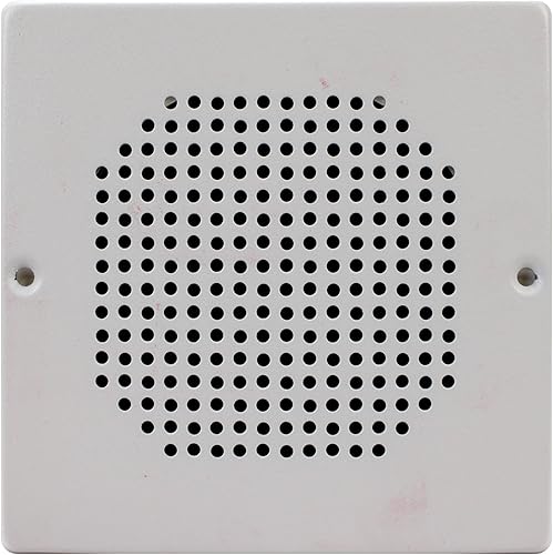Cooper Wheelock E70-W 117868 - Altavoz de pared con alarma contra incendios, color blanco