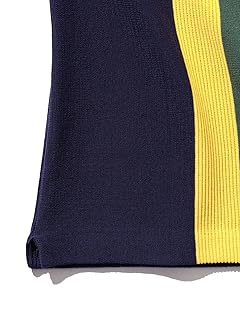 Stripe Cotton Knit Polo Shirt 38-02-0004-156 38020004156: Navy Stripe Cotton Knit Polo Shirt 38-02-0004-156 38020004156: Navy