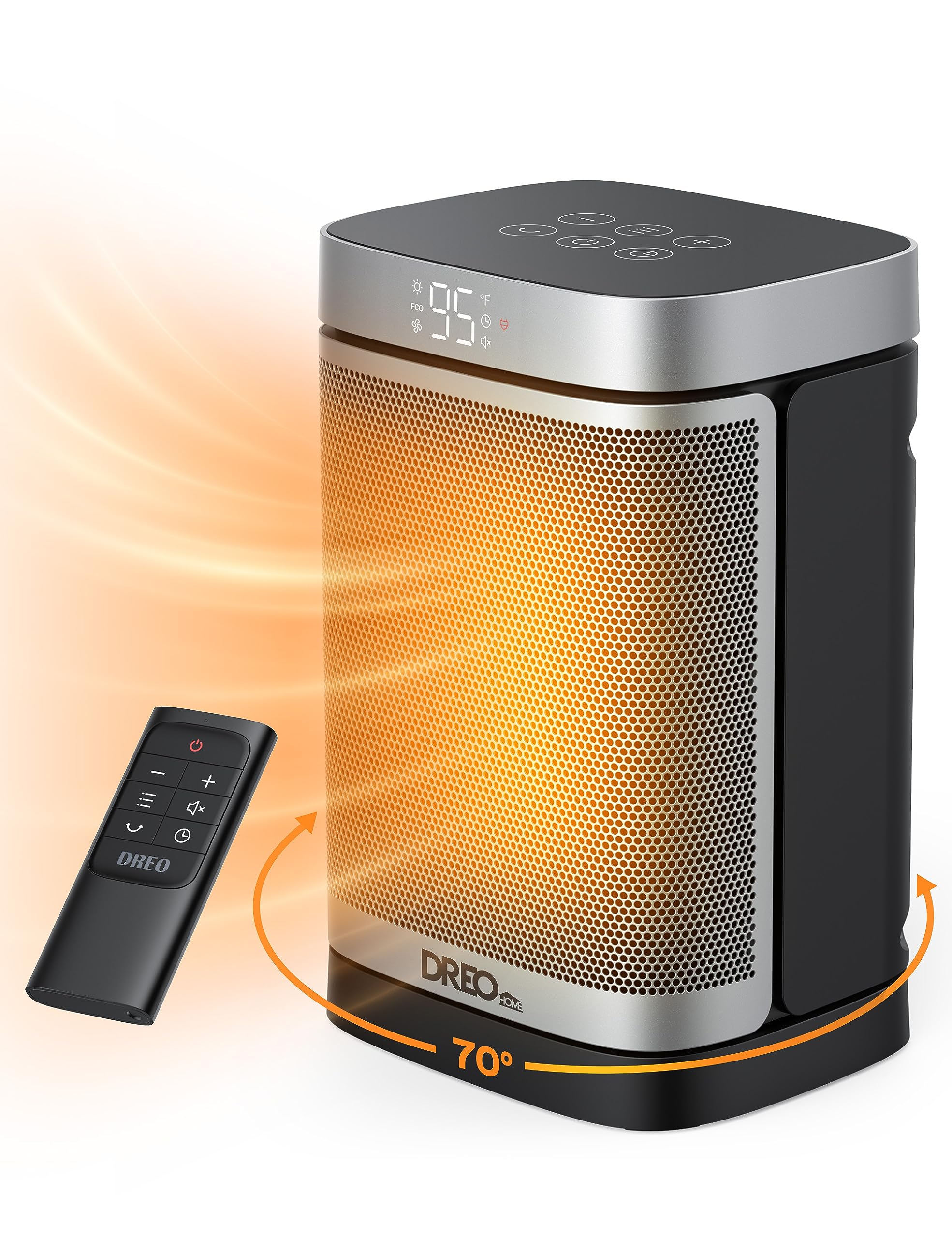 Dreo Home Space Heater for Indoor Use, 1500W Fast Heating Ceramic Electric  Heater with Thermosta, Overheating u0026 Tip-Over Protection, 1-12H Timer, 70°  Oscillating Portable Heater for Office Bedroom : Amazon.ca: Home