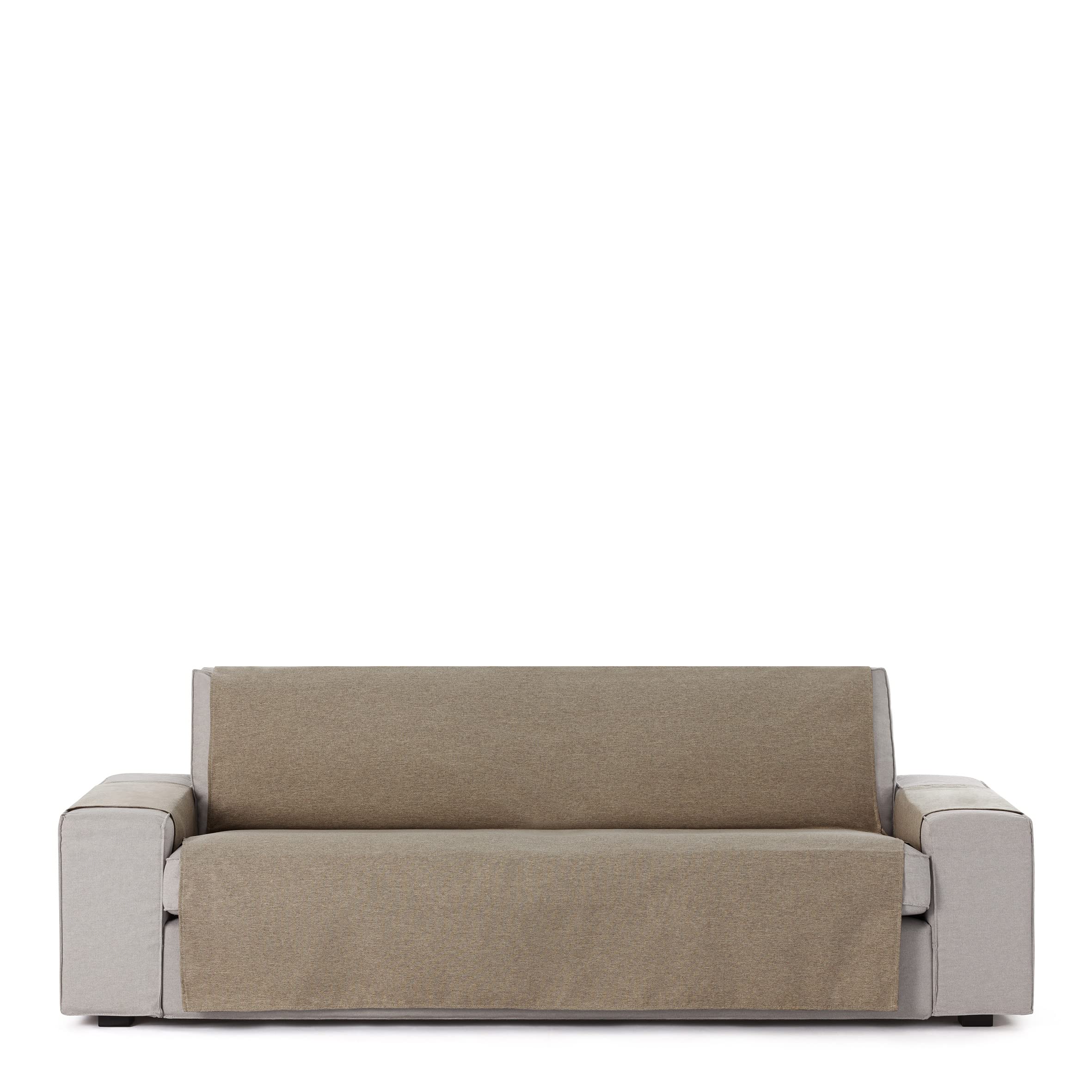 Eysa Valkiria Salvasofá o Funda de sofá 155cm (Medida de sentada) 3 plazas 11 Visón