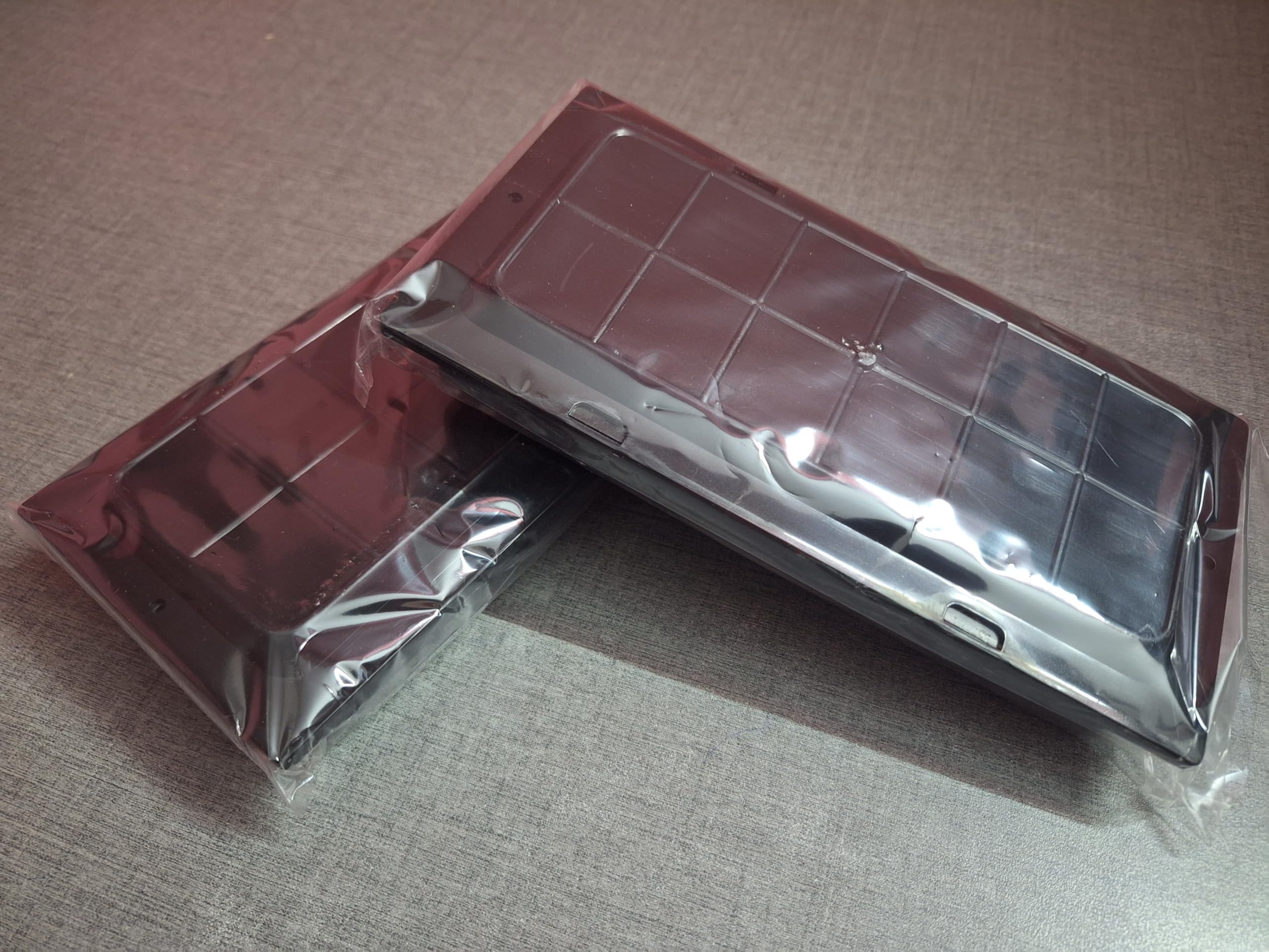 JD FTTH Mini Joint Enclosure Fiber Optic Termination Box, OFC Splicing Tray, Small Distribution Box, Black - Pack of 18