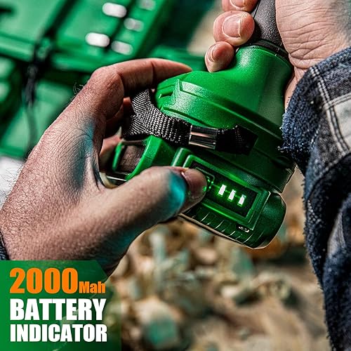 Miniatura 7 de ANIRONA Juego de taladro eléctrico inalámbrico sin escobillas de 20 V kit de taladro de 253 martillos con baterías y cargador de 2 x 20 Ah par de