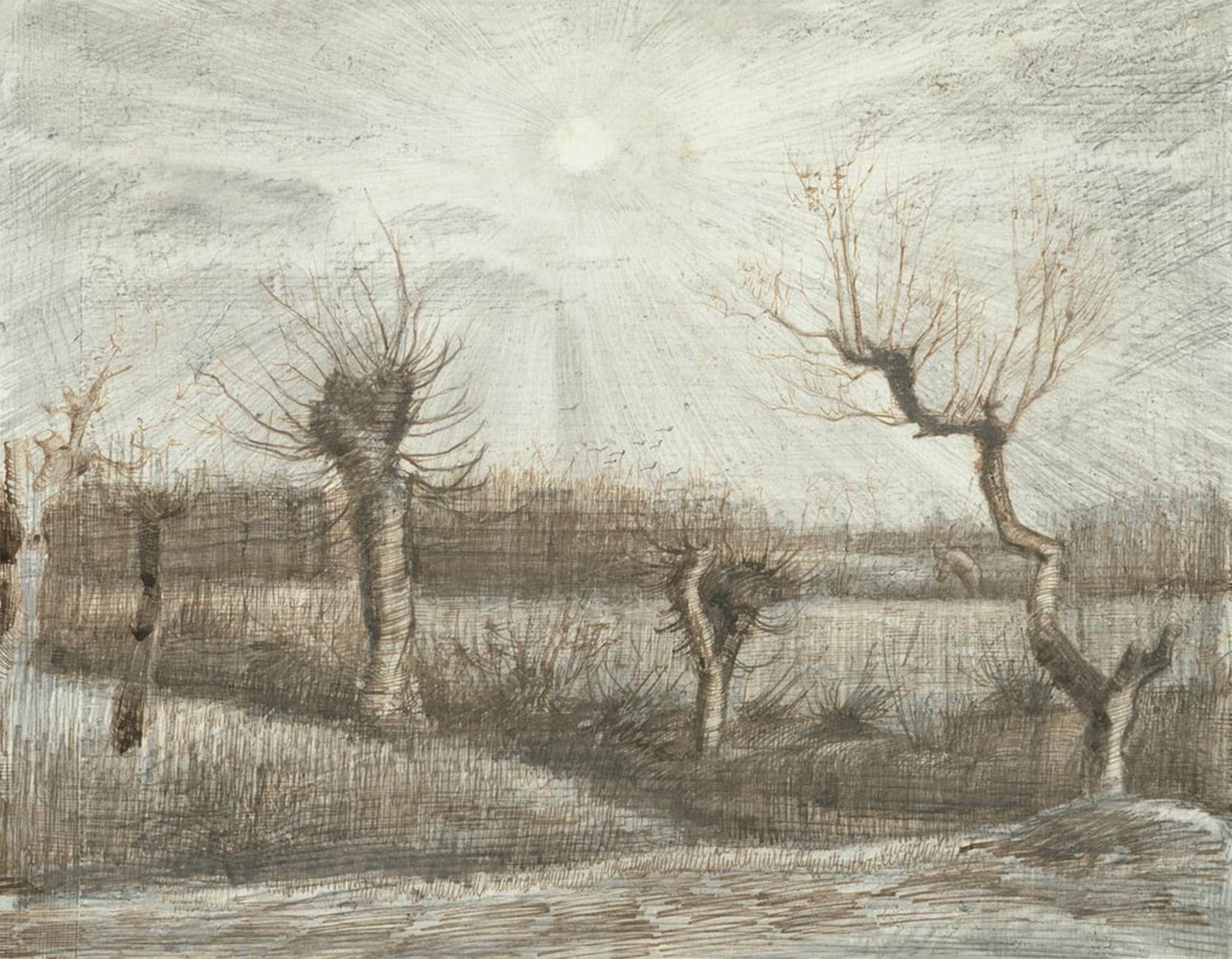 Póster de lienzo decorativo de Vincent Van Gogh para pared de salón o dormitorio de 60x90 5