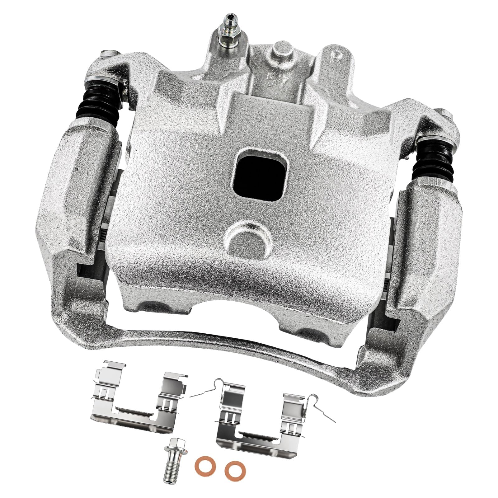 cciyu Front Right Disc Brake Caliper Assembly With Bracket 19B3307