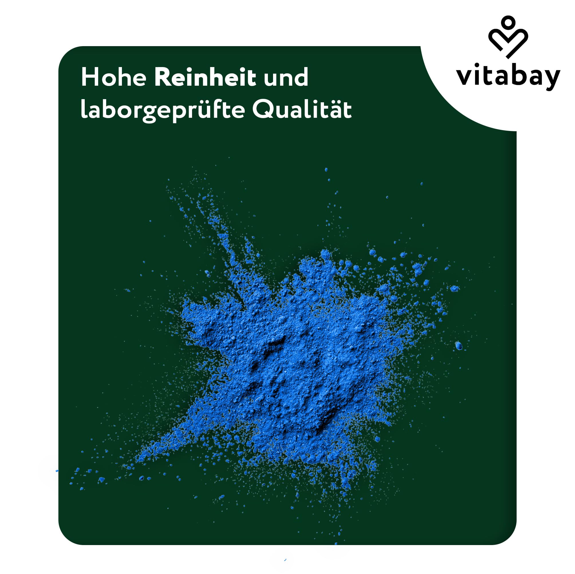 Vitabay Methylenblau Kapseln – 180 Stück – mit 20 mg Methylenblau | pro Kapsel – entwickelt für Forschungs- und Analysezwecke – Laborgeprüft in Deutschland