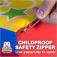 Vista 6 de Muebles Marshmallow Sofá para niños, 2 en 1, de espuma, abatible y cama, Mickey Mouse - Cama desplegable para descansar, sentarse y dormir - Ideal