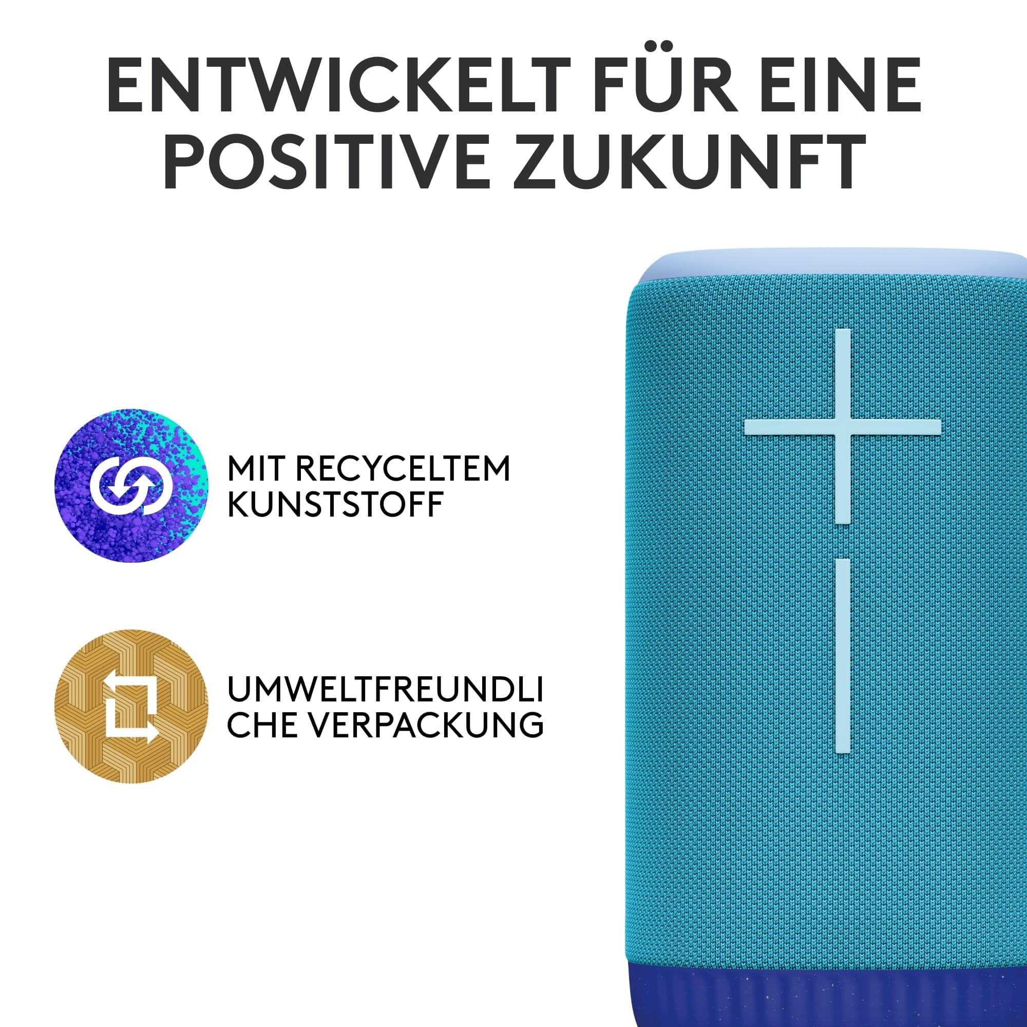 ULTIMATE EARS EVERBOOM kabelloser mobiler Bluetooth-Lautsprecher