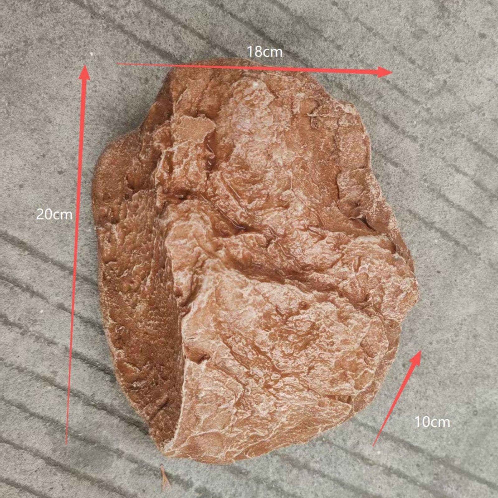 Roccia Paesaggistica Realistica con Effetto per Abbellimento Parco Rocce Artificiali in Fibra di Vetro per Decorazione, Style G