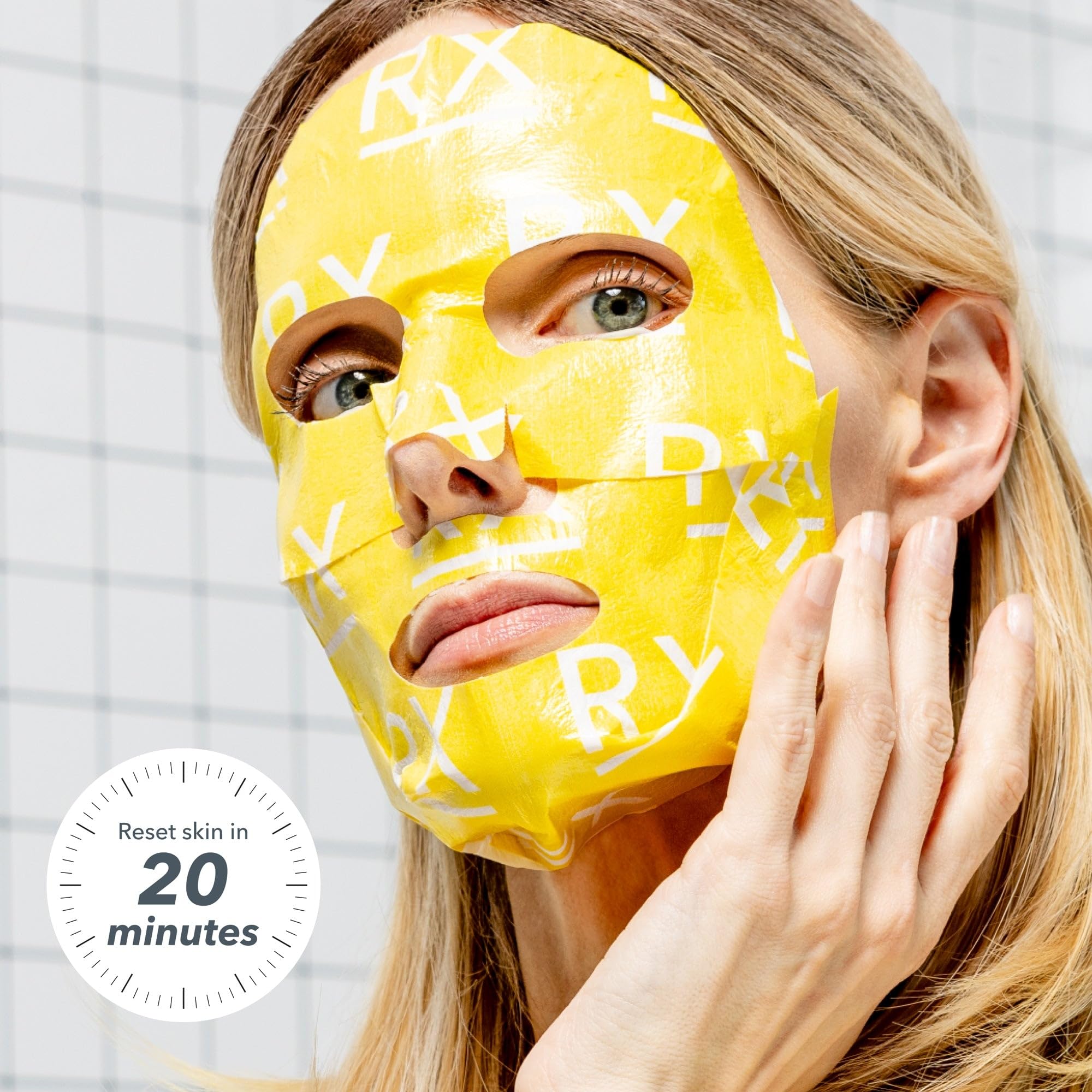 Beekman 1802 Milk RX Advanced Better Aging Collagen Face Mask – Hydrating Sheet Mask for Firming & Glass Skin, Goat Milk Barrier Support, Single Use