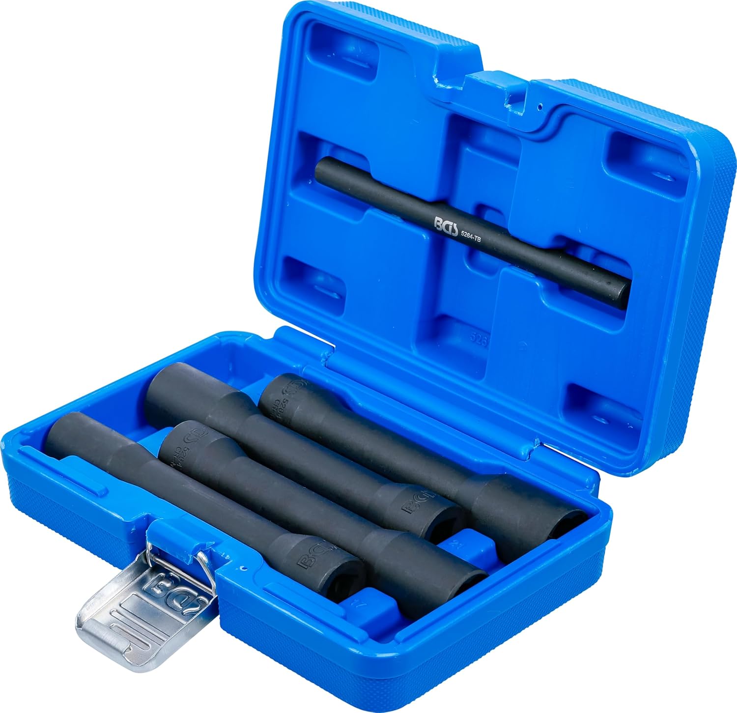 BGS 5262 | Special Socket Set/Screw Extractors, deep | 12.5 mm (1/2") Drive | 17-22 mm | 5 pcs.