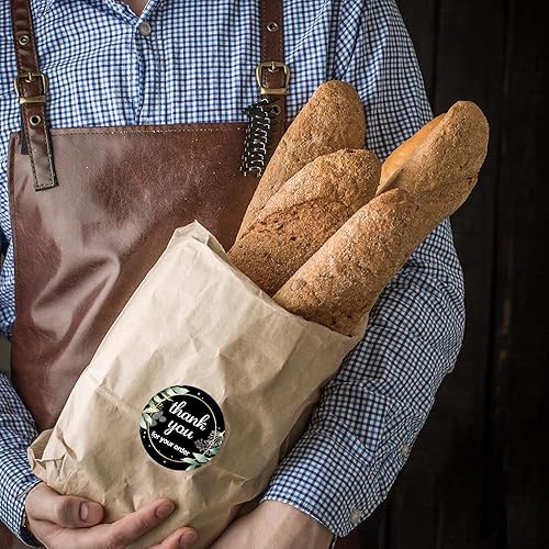 Miniatura 6 de 500 calcomanías de agradecimiento por tu pedido, calcomanías de agradecimiento de 2 pulgadas para embalaje de pequeñas empresas, hechas a mano,