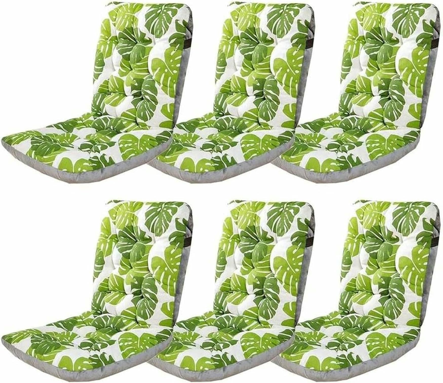 Coussins de chaise dossier haut pour confort de jardin et terrasse