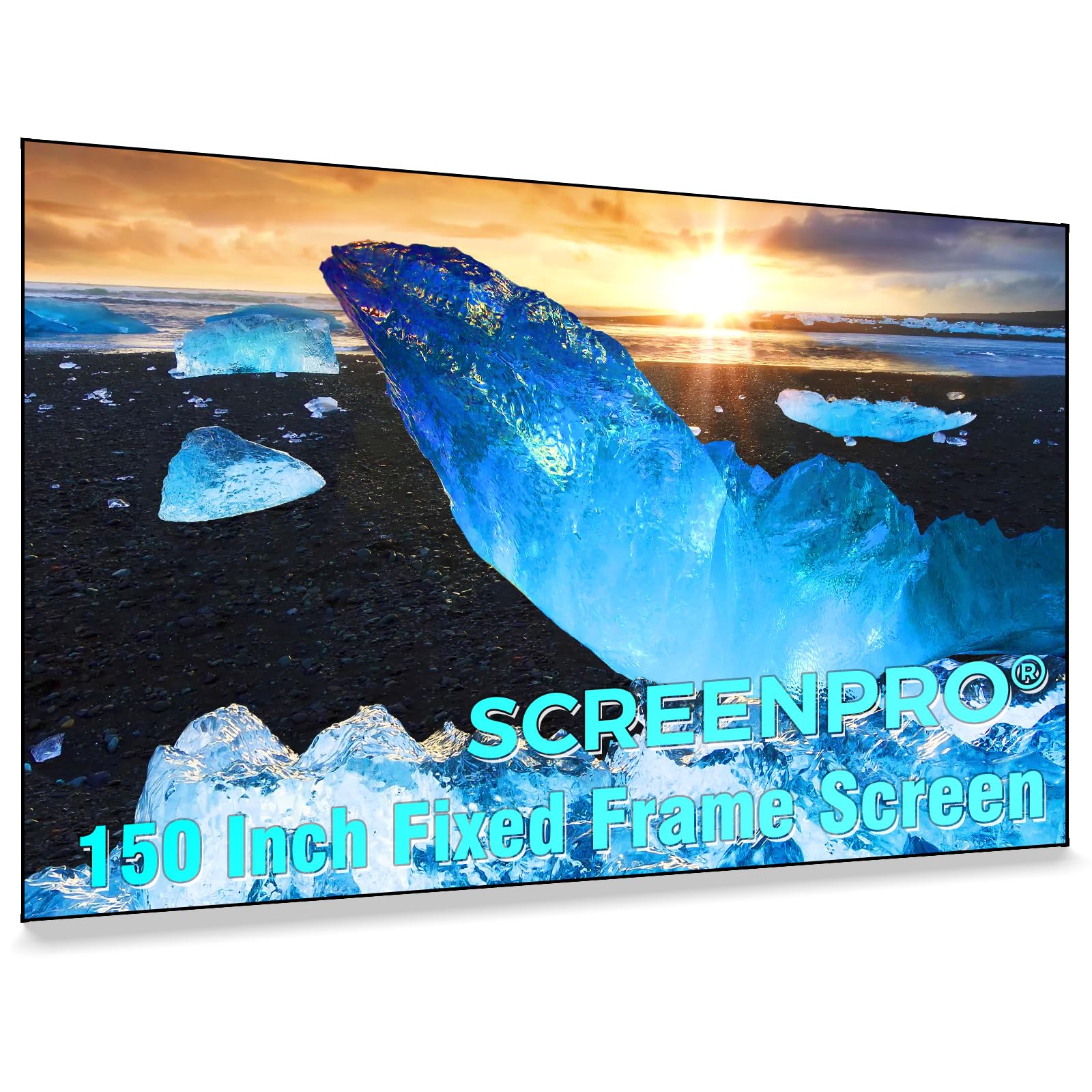 Amazon.com: SCREENPRO Anti-Speckle Projection Fabric, 150 Inch