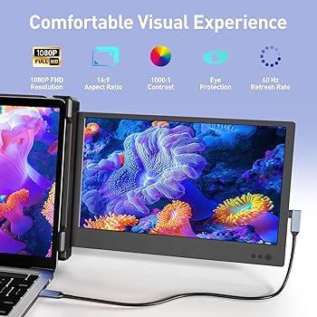 Amazon.co.jp: KEFEYA ノートパソコン画面エクステンダー 12.1