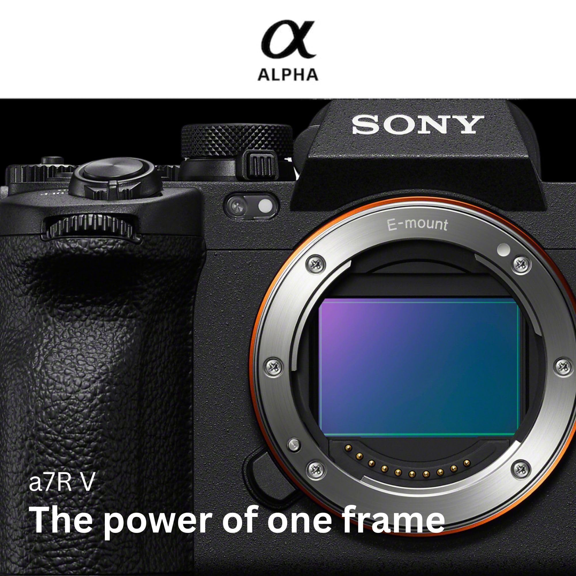 Amazon.com : Sony Alpha a7R V Full-Frame Mirrorless Camera Bundle
