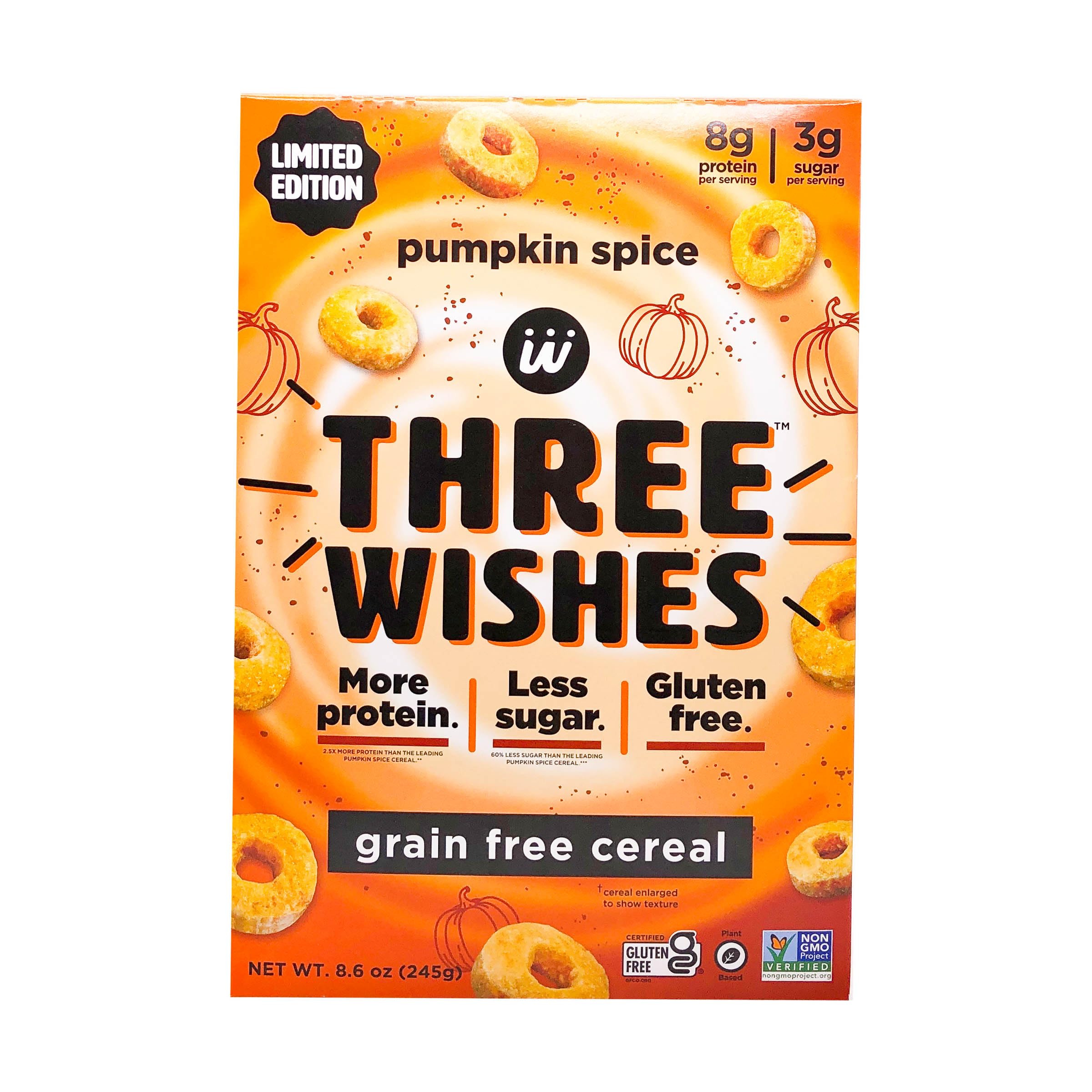 Cereal Pumpkin Spice Grain Free Cereal, 8.6 OZ