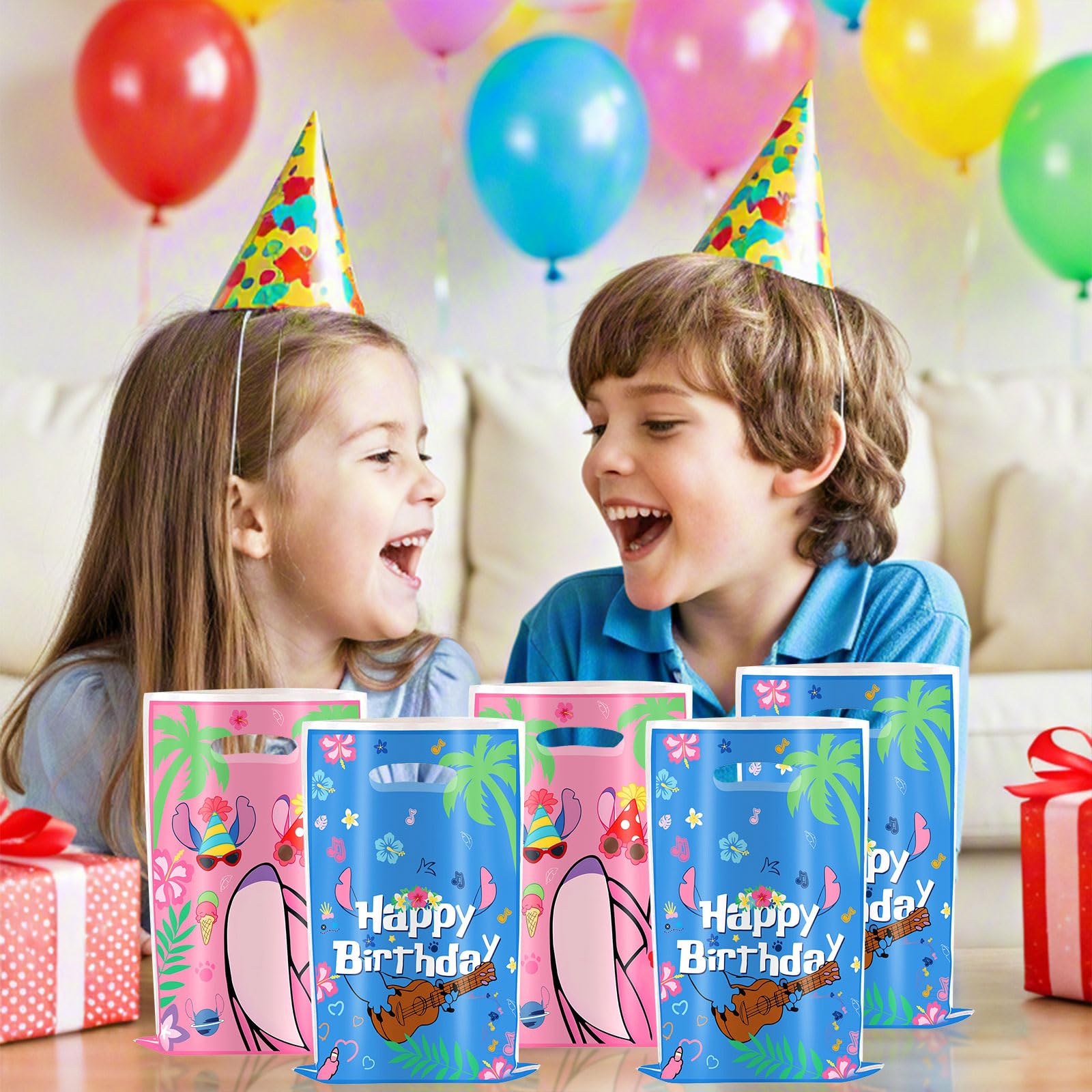30 bolsas de regalo, bolsas para fiestas de cumpleaños infantiles, suministros para fiestas de cumpleaños, obsequios ideales y pequeñas bolsas para envolver regalos