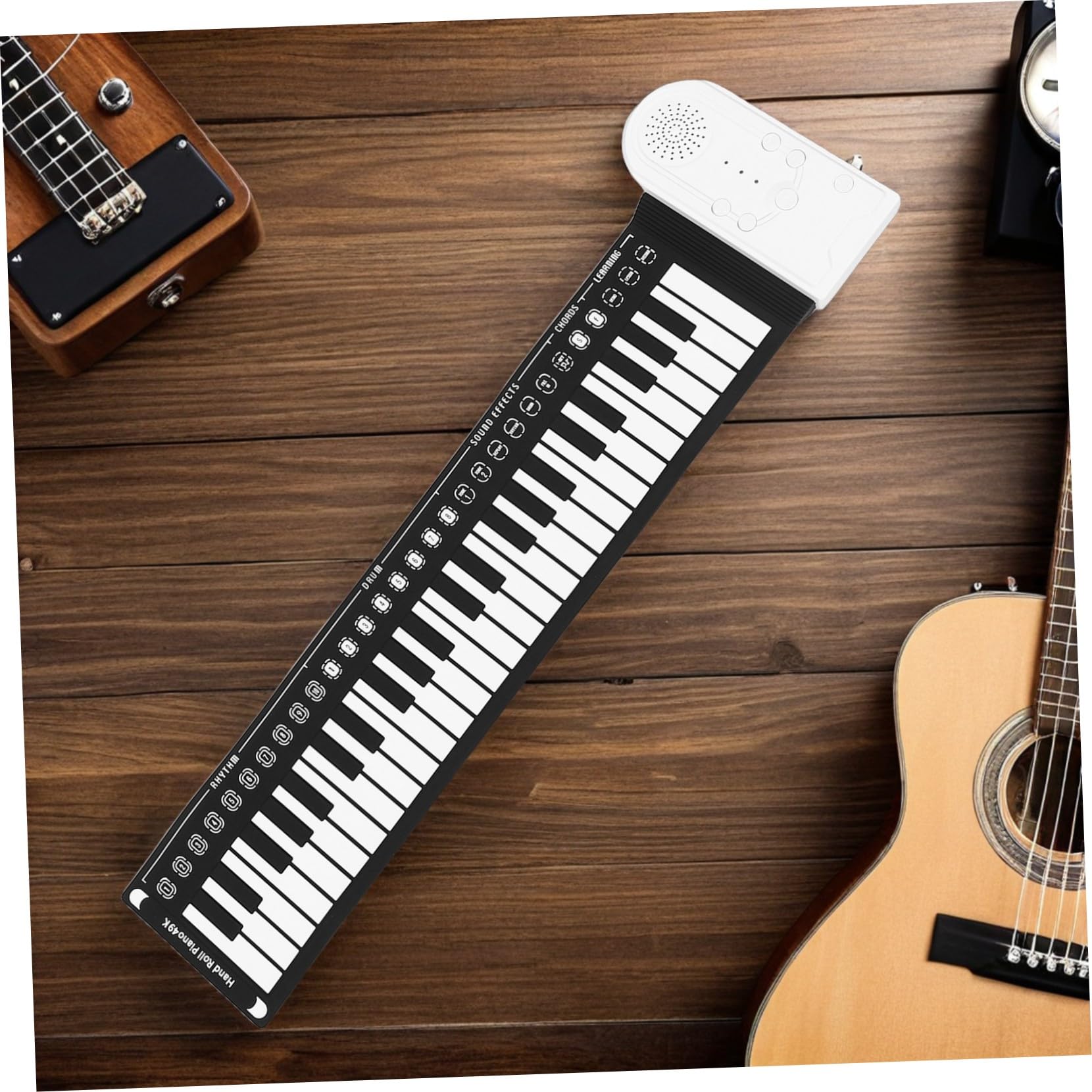 ABOOFAN Silikon-keyboard Faltbar Tragbar mit Tasten Elektronisch für Anfänger Kinderreisepiano Aufrollbar mit Digitalem Klaviergefühl für Unterwegs Musikunterricht