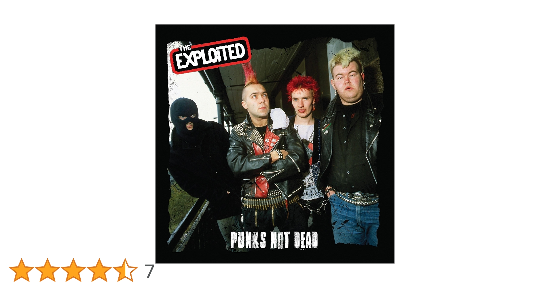Amazon.co.jp: Punk's Not Dead - Red/black Splatter [Analog