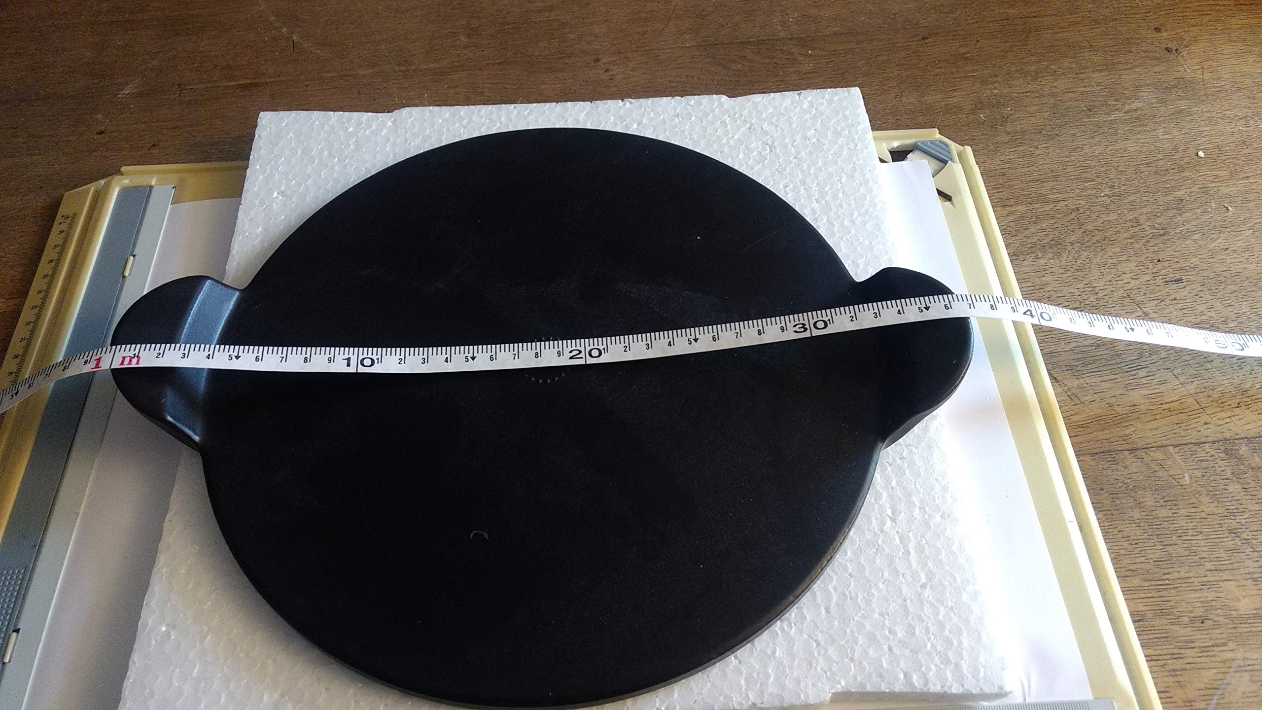 Ynni Kamado TQHMPS305 Lot de 2 déflecteurs de chaleur pour pierre à pizza extra épais et haute température 30,5 cm